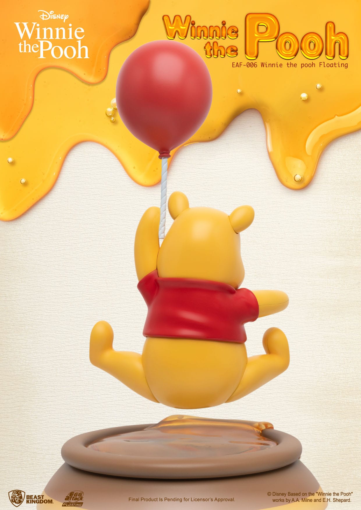 Winnie The Pooh In Levitation - Disney Egg Attack