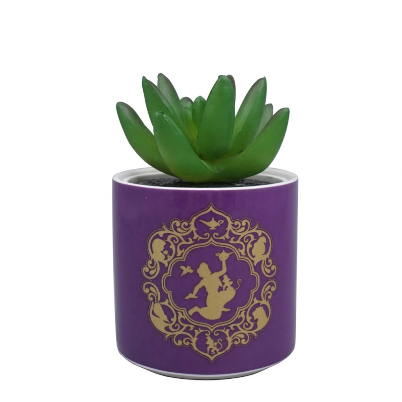 Fake Aladdin purple potted plant - Disney