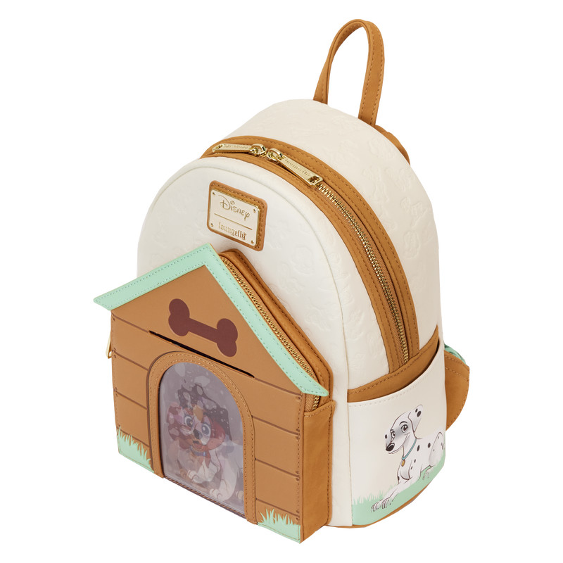 【Loungefly】Disney ディズニードッグス ミニ バックパック Amazon.com: Loungefly Disney Dogs Floral Mini Backpack Blue