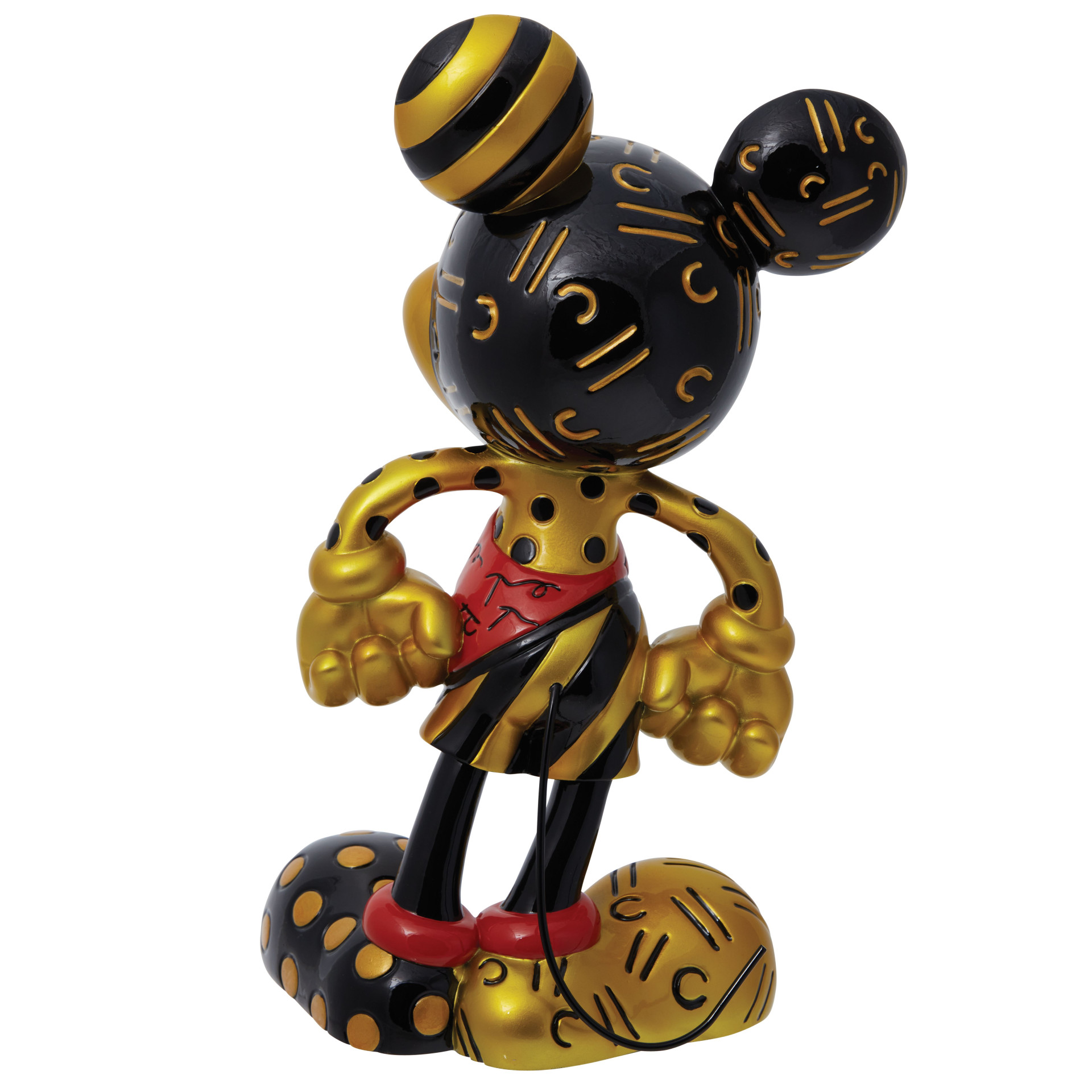 Mickey Gold And Black Limited Edition 2000 - Disney Britto