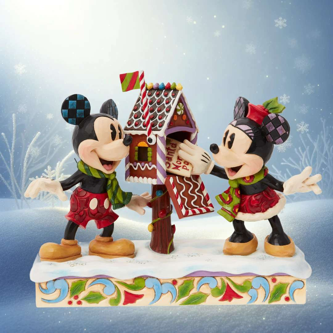 Mickey & Minnie mailbox - Disney Traditions