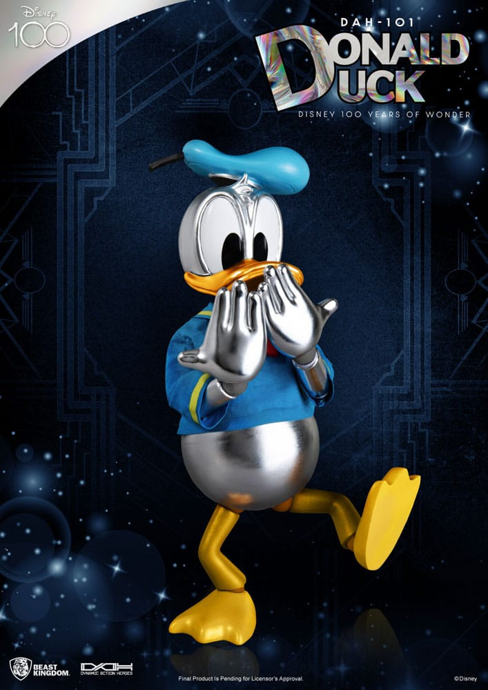 Donald Duck Articulated Disney 100 Years of Wonder - Dynamic Action Heroes