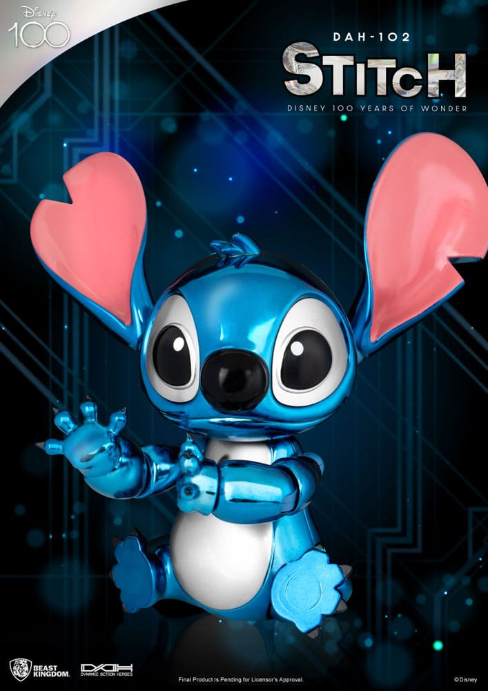 Stitch Articulated Disney 100 Years Of Wonder - Dynamic Action Heroes