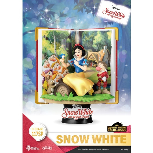 SET SNOW WHITE AND THE EVIL QUEEN BOOK SERIES - DISNEY D-STAGE