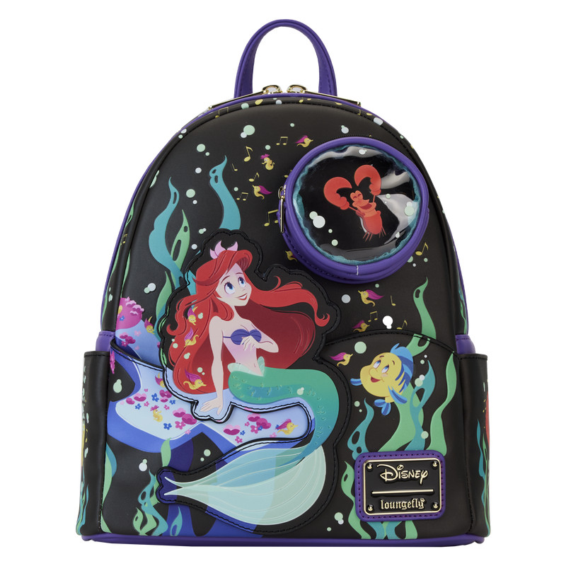 Loungefly little mermaid backpack sale