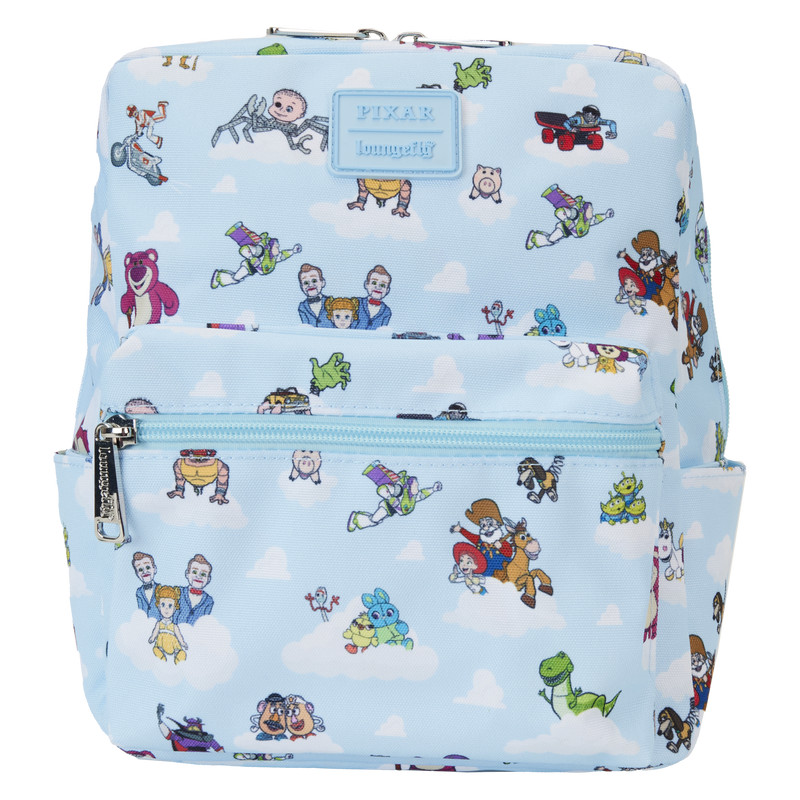 Mini Backpack Toy Story Movie Collab All over Print Nylon Disney Loungefly