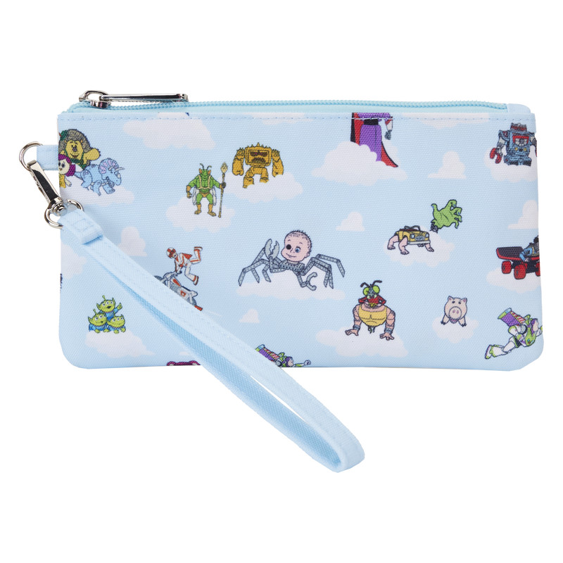 Pouch Wristlet Nylon Toy Story Movie Collab - DISNEY LOUNGEFLY