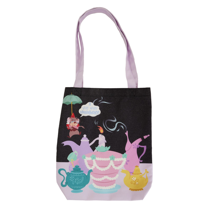 Tote Bag Alice in Wonderland Unbirthday - DISNEY LOUNGEFLY