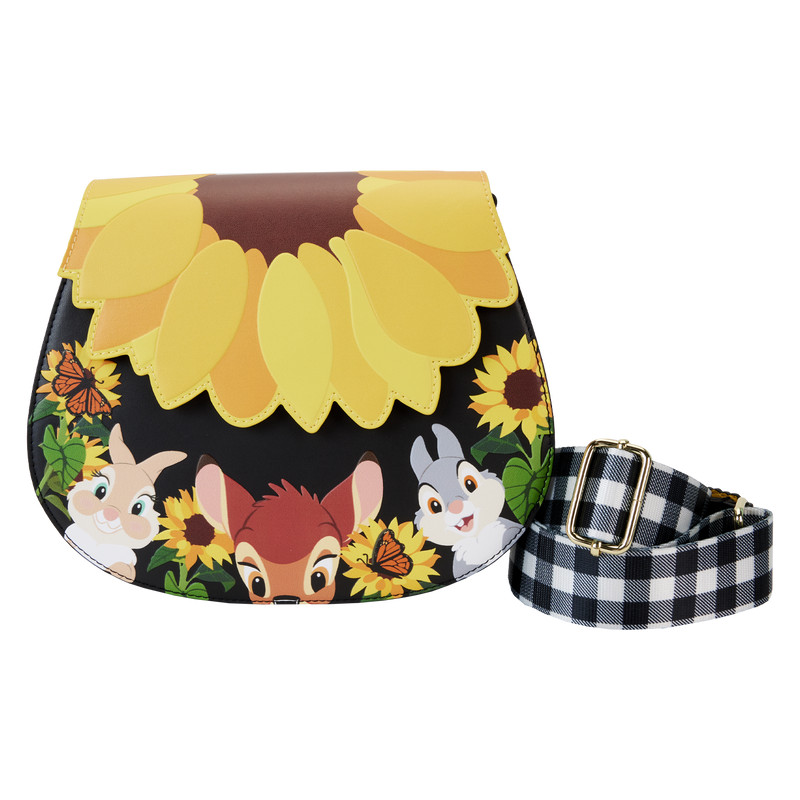 SHOULDER BAG Bambi Sunflower Friends - DISNEY LOUNGEFLY