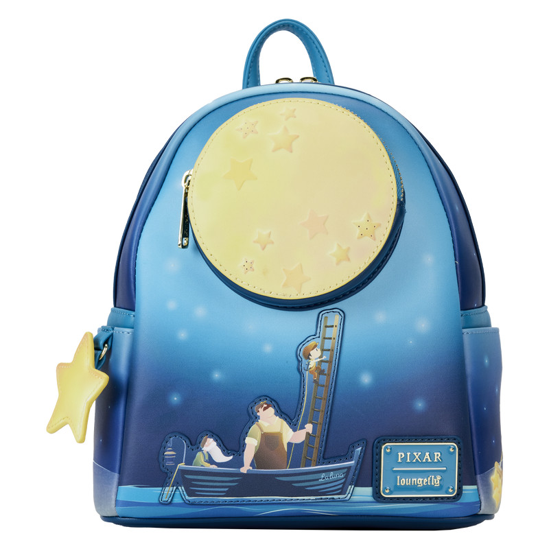 MINI BACKPACK Pixar Shorts La Luna Moon Light Up - DISNEY LOUNGEFLY