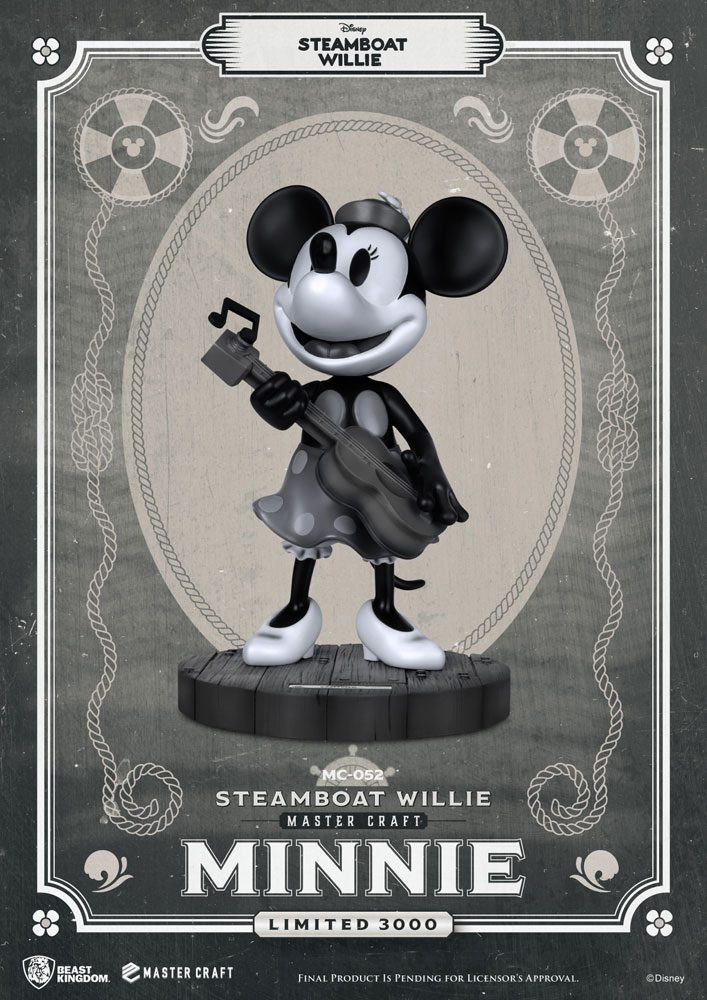 [DEFECT] STEAMBOAT WILLIE MINNIE - DISNEY MASTERCRAFT