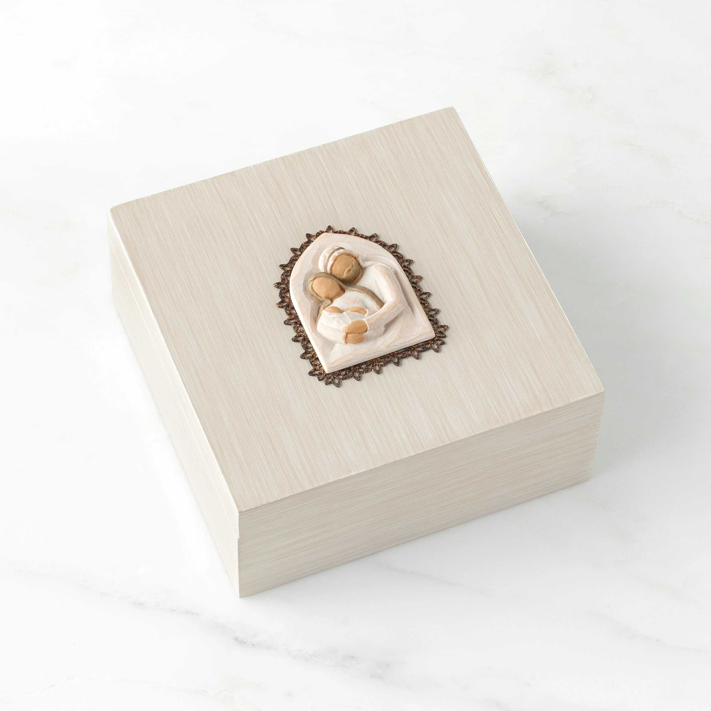 HOLY FAMILY MEMORY BOX - WILLOW TREE