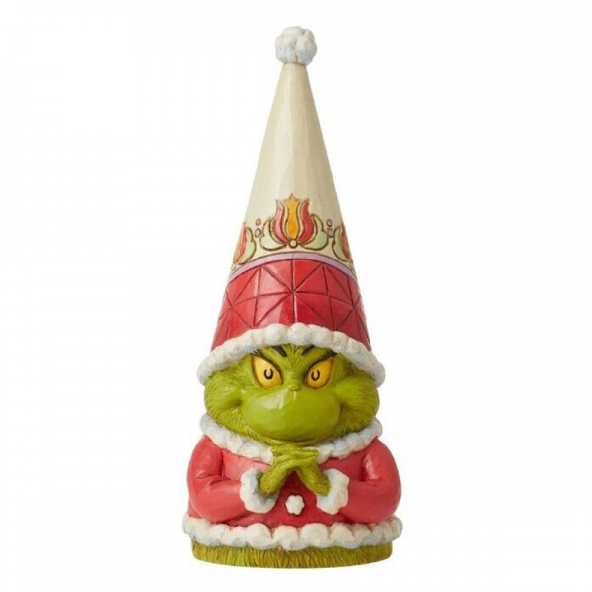 GRINCH GNOME WITH HANDS CLENCHED - JIM SHORE GRINCH