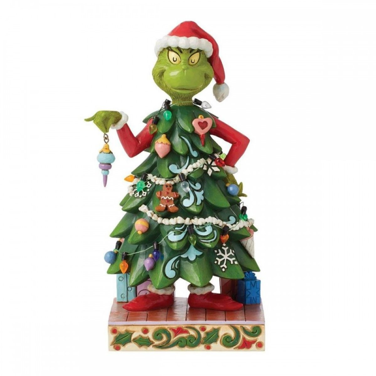 GRINCH AS SANTA - JIM SHORE GRINCH