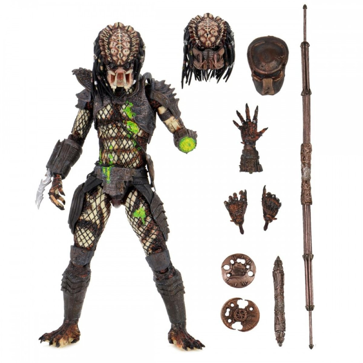 PREDATOR – ACTION FIGURE – ULTIMATE BATTLE DAMAGED