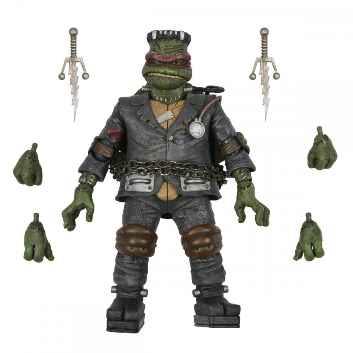 NINJA TURTLES - ACTION FIGURE – ULTIMATE RAPHAEL FRANKENSTEIN