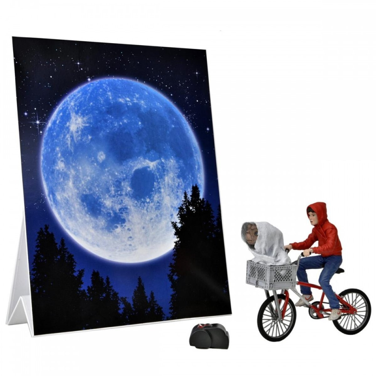 E.T. 40TH ANNIVERSARY - ACTION FIGURE - ELLIOTT & E.T. BY BIKE