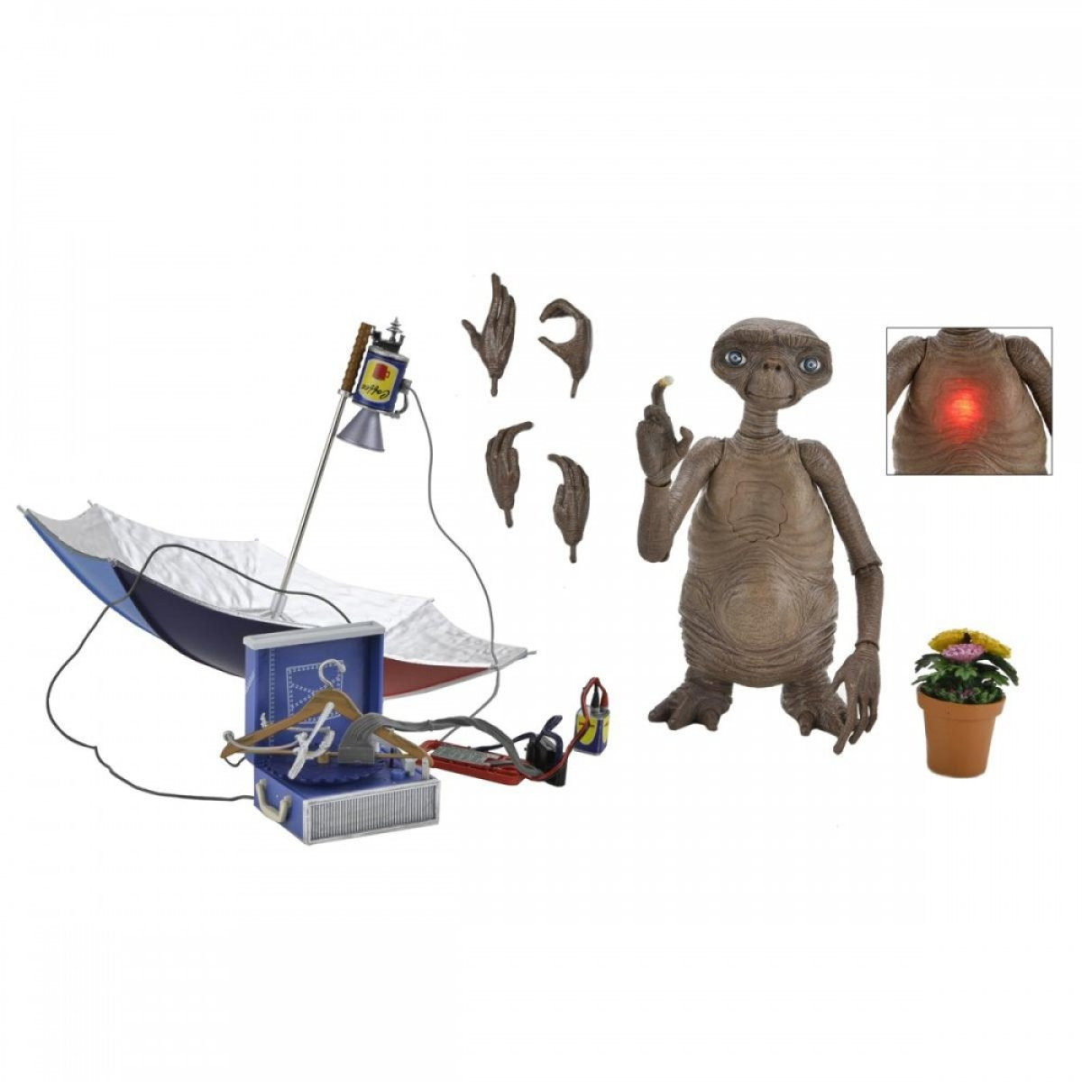 E.T. 40TH ANNIVERSARY - ACTION FIGURE - ULTIMATE DELUXE E.T.