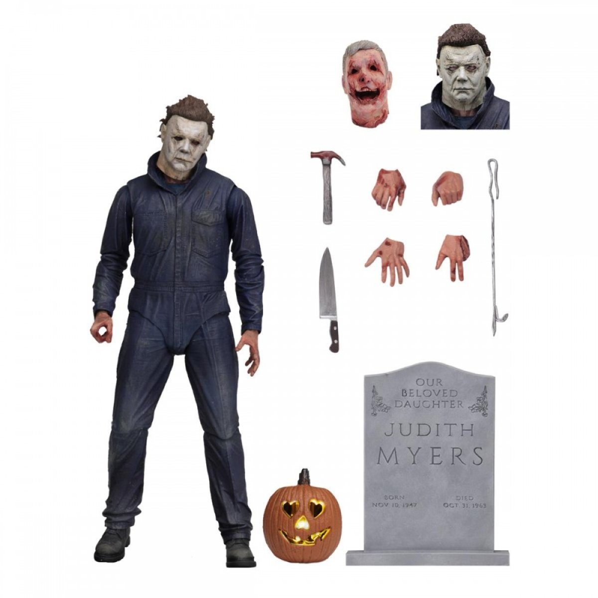 HALLOWEEN (2018) - SCALE ACTION FIGURE - ULTIMATE MICHAEL MYERS