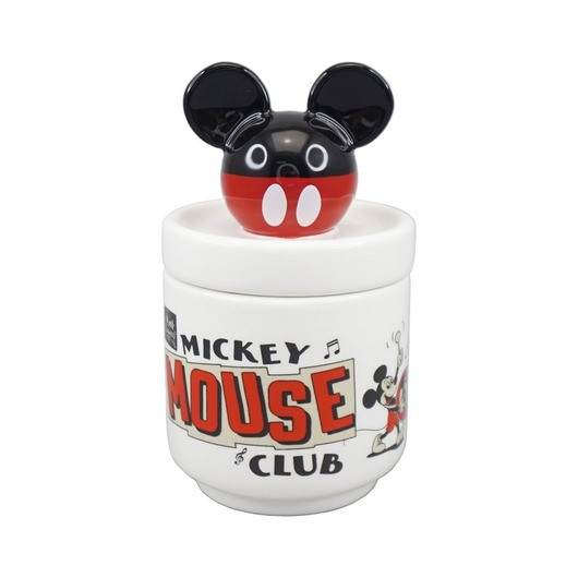 CERAMIC POT WITH 3D DISNEY 100 MICKEY MOUSE LID