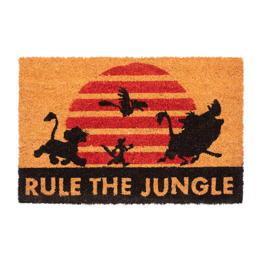 DOORMAT DISNEY THE LION KING RULE THE JUNGLE