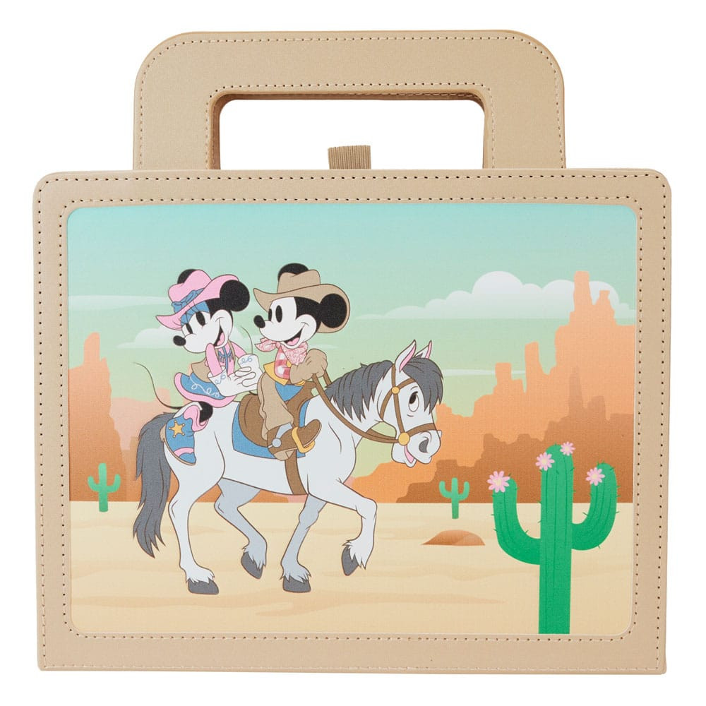 Notebook Western Mickey and Minnie Lunchbox - Disney Loungefly