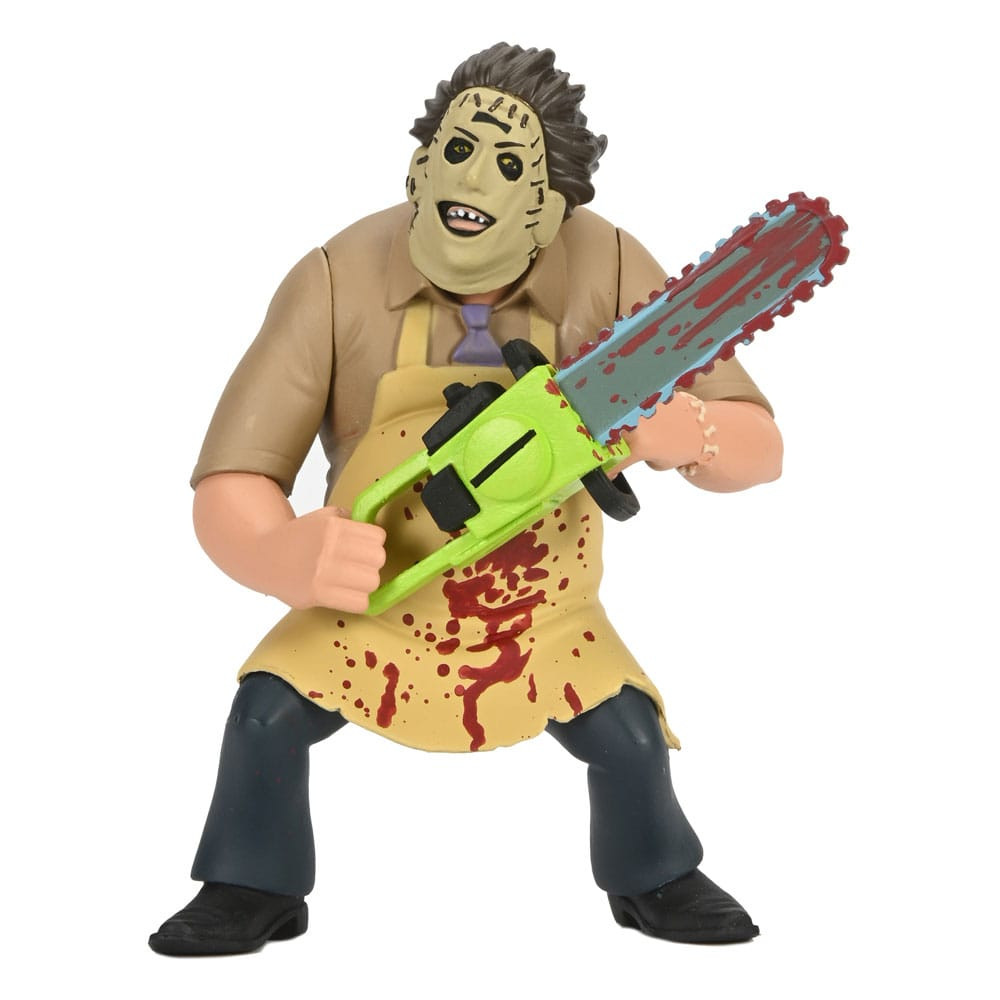 Texas Chainsaw Massacre Toony Terrors Figure 50th Anniversary Leatherface (Bloody) 15 cm