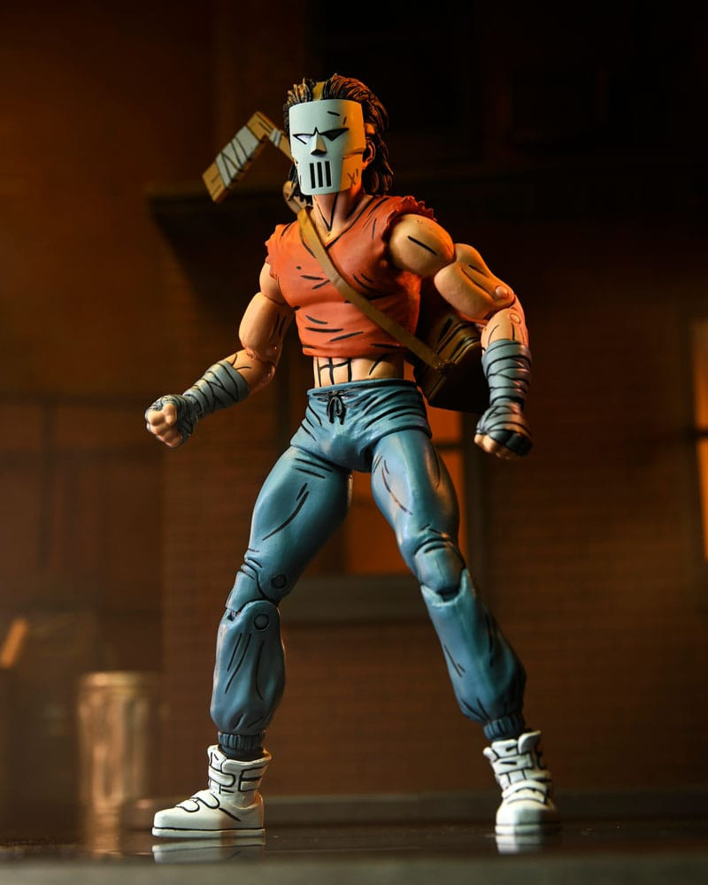 Ninja Turtles (Mirage Comics) Figure Casey Jones in Red shirt 18 cm