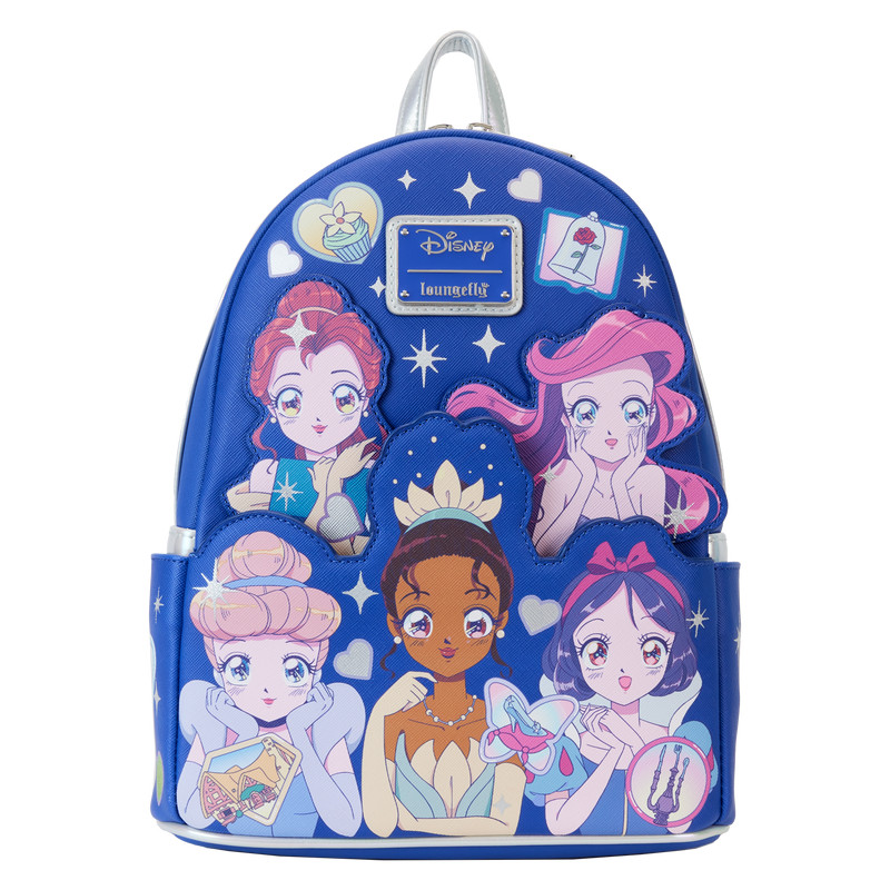 MINI BACKPACK Disney Princess Manga Style - DISNEY LOUNGEFLY