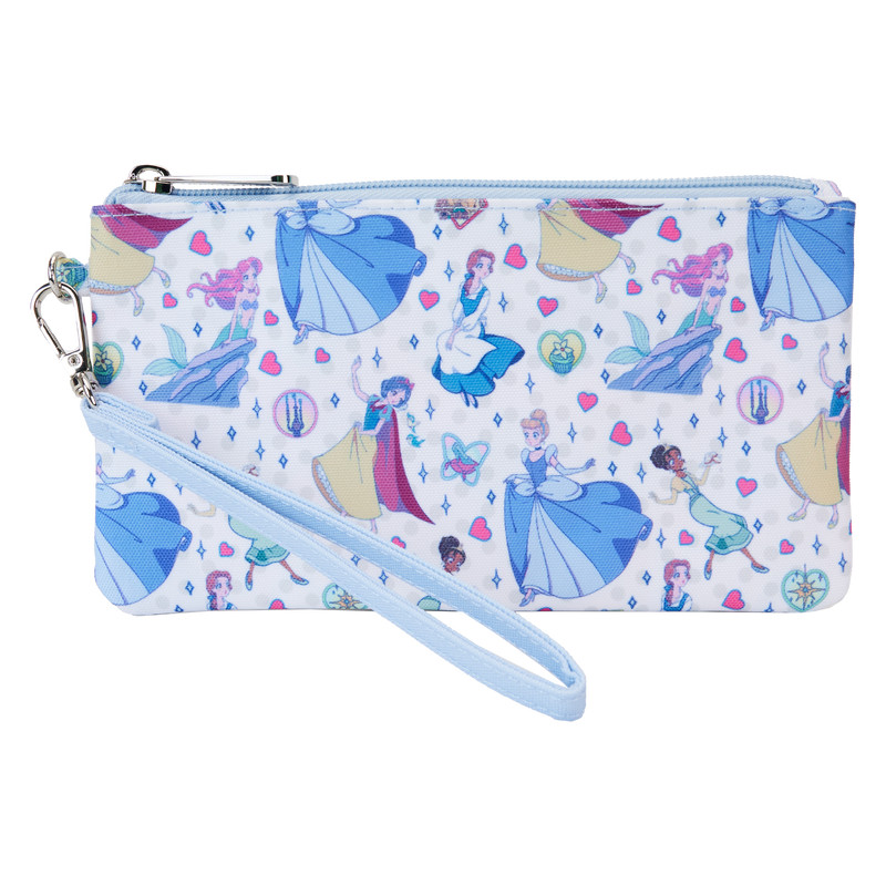 Pouch Wristlet Nylon Disney Princess Manga - DISNEY LOUNGEFLY