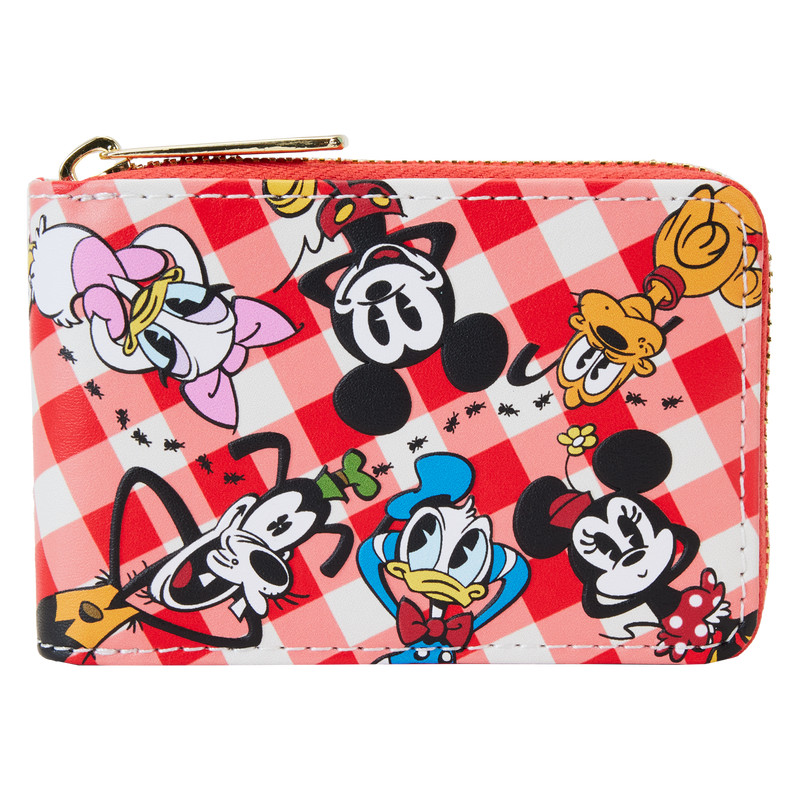 Accordion Wallet Mickey & Friends Picnic Basket- Disney Loungefly