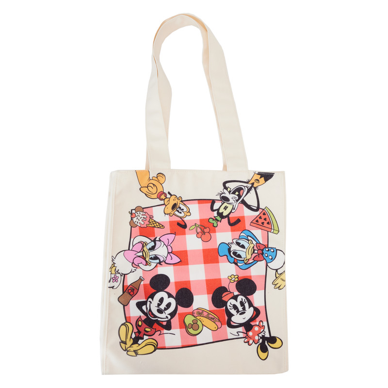 Tote Bag Mickey & Friends Picnic Blanket - DISNEY LOUNGEFLY