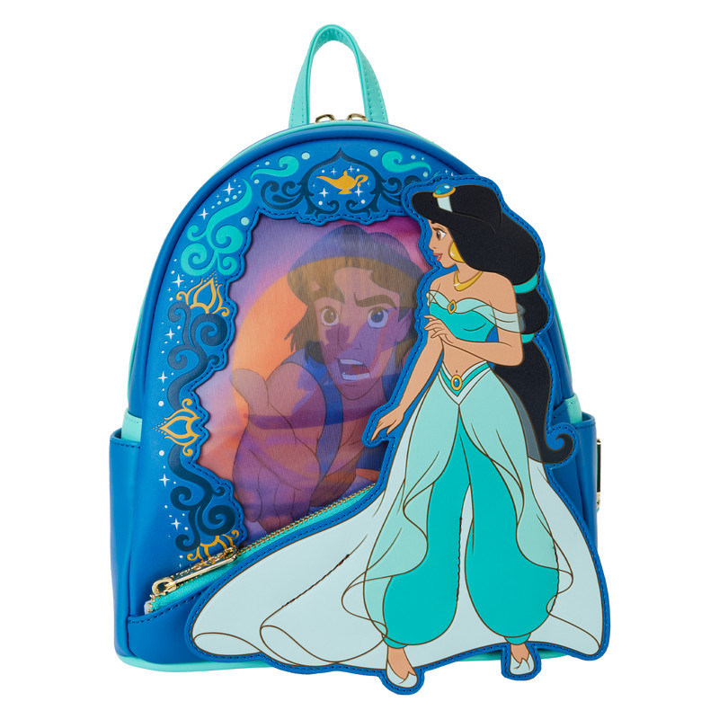 MINI BACKPACK Aladdin Princess Series Lenticular - DISNEY LOUNGEFLY