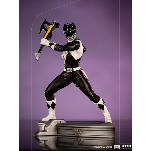 POWER RANGERS: MIGHTY MORPHIN BLACK RANGER ART SCALE - POWER RANGERS