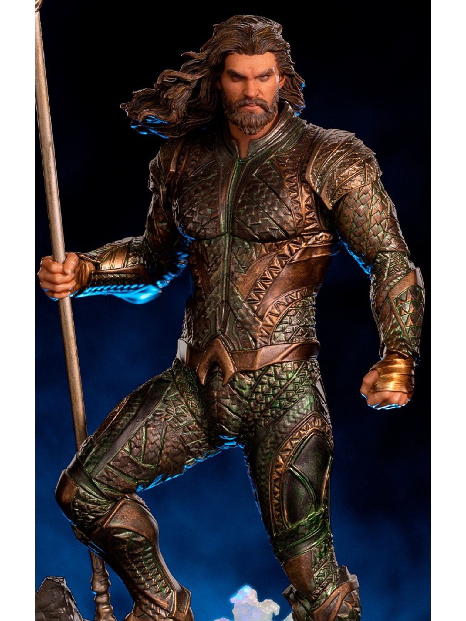 AQUAMAN ZACK SNYDER ART SCALE  - JUSTICE LEAGUE