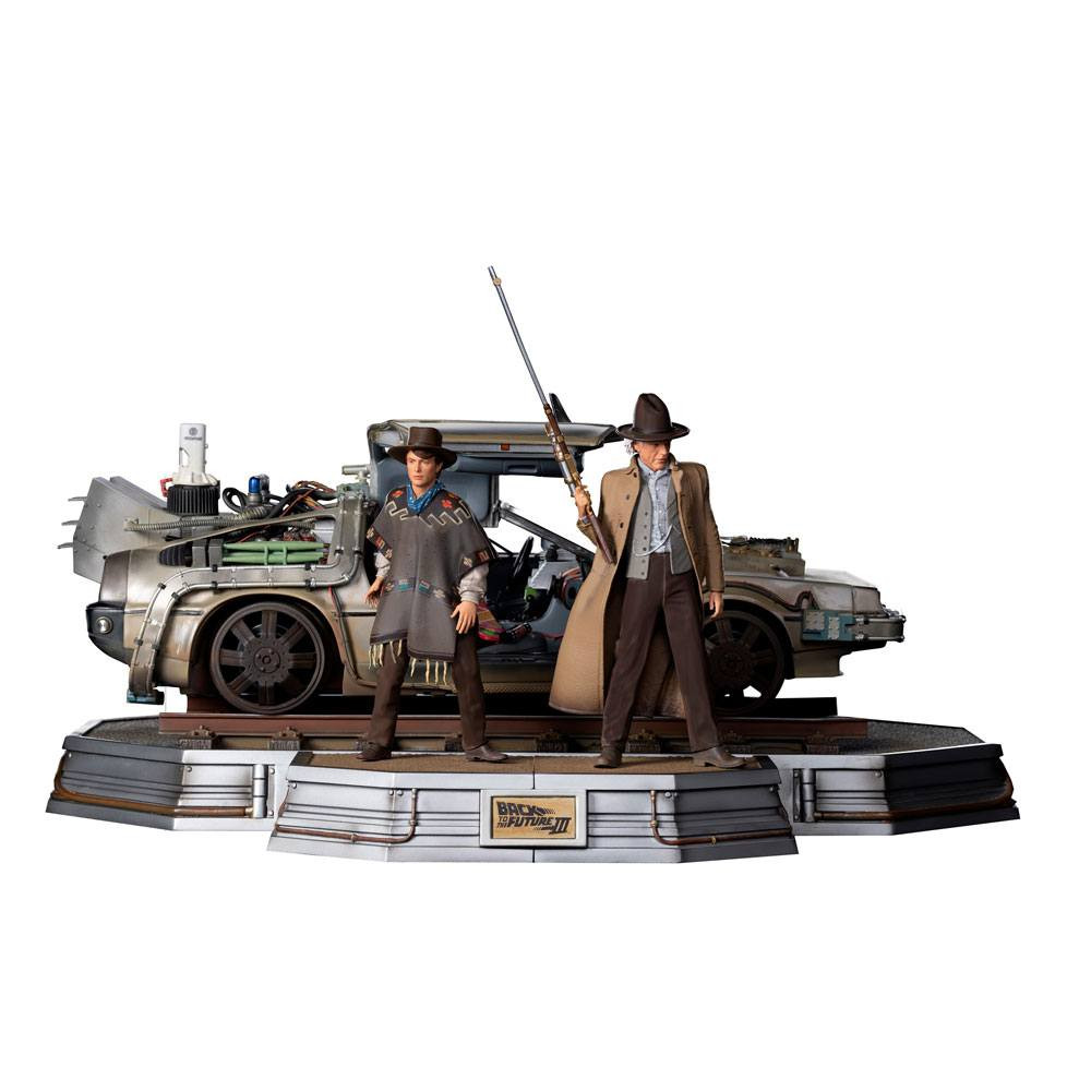 Back to the Future III Art Scale Deluxe Full Set