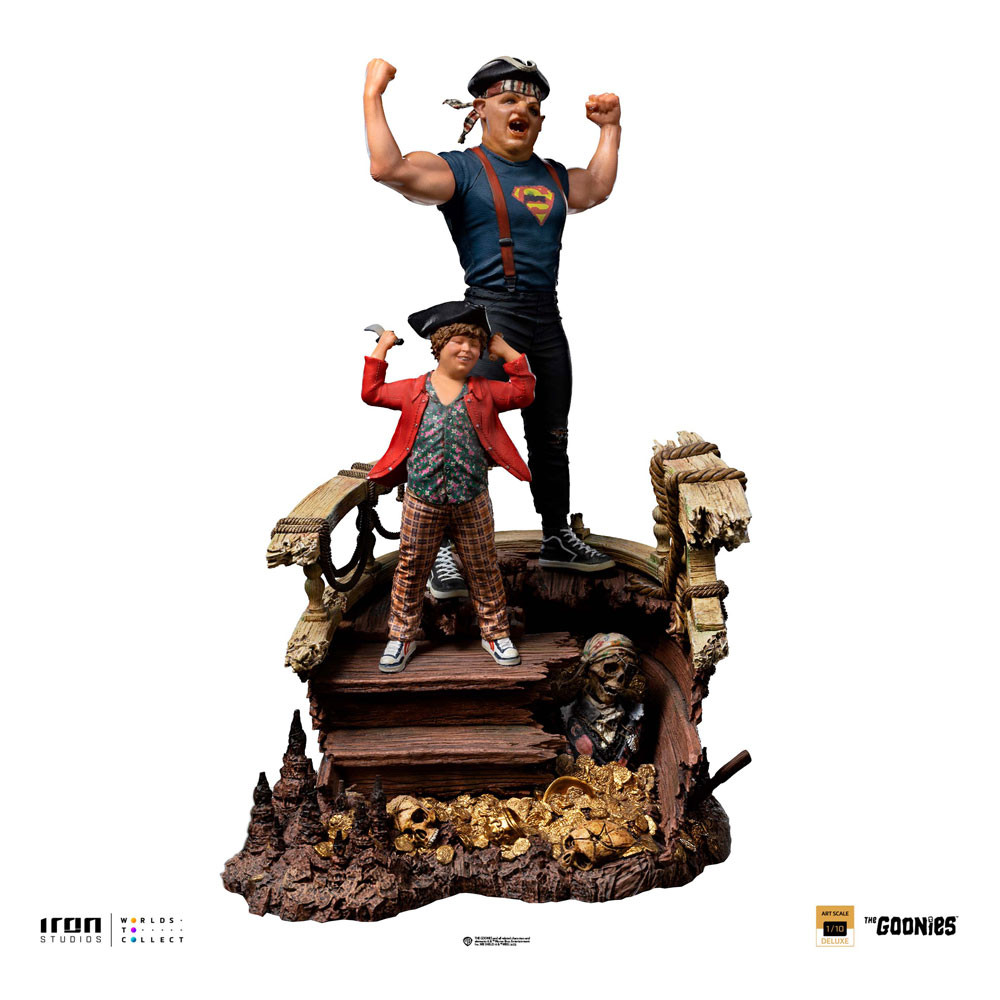 Sloth and Chunk Deluxe Art Scale - The Goonies