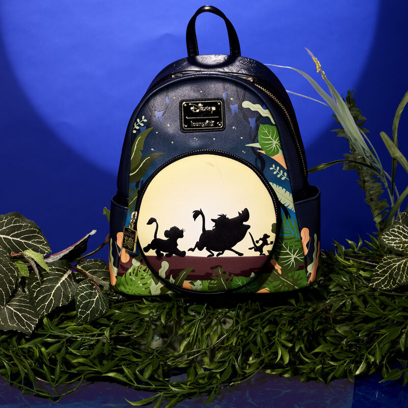 Hakuna Matata Silhouette Mini Backpack The Lion King 30Th Anniversary Disney Loungefly