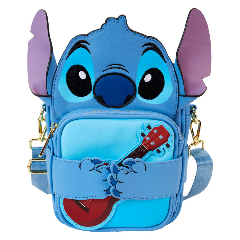 Stitch Camping Cuties Crossbuddies Cosplay Crossbody Bag With Coin Bag Disney Loungefly