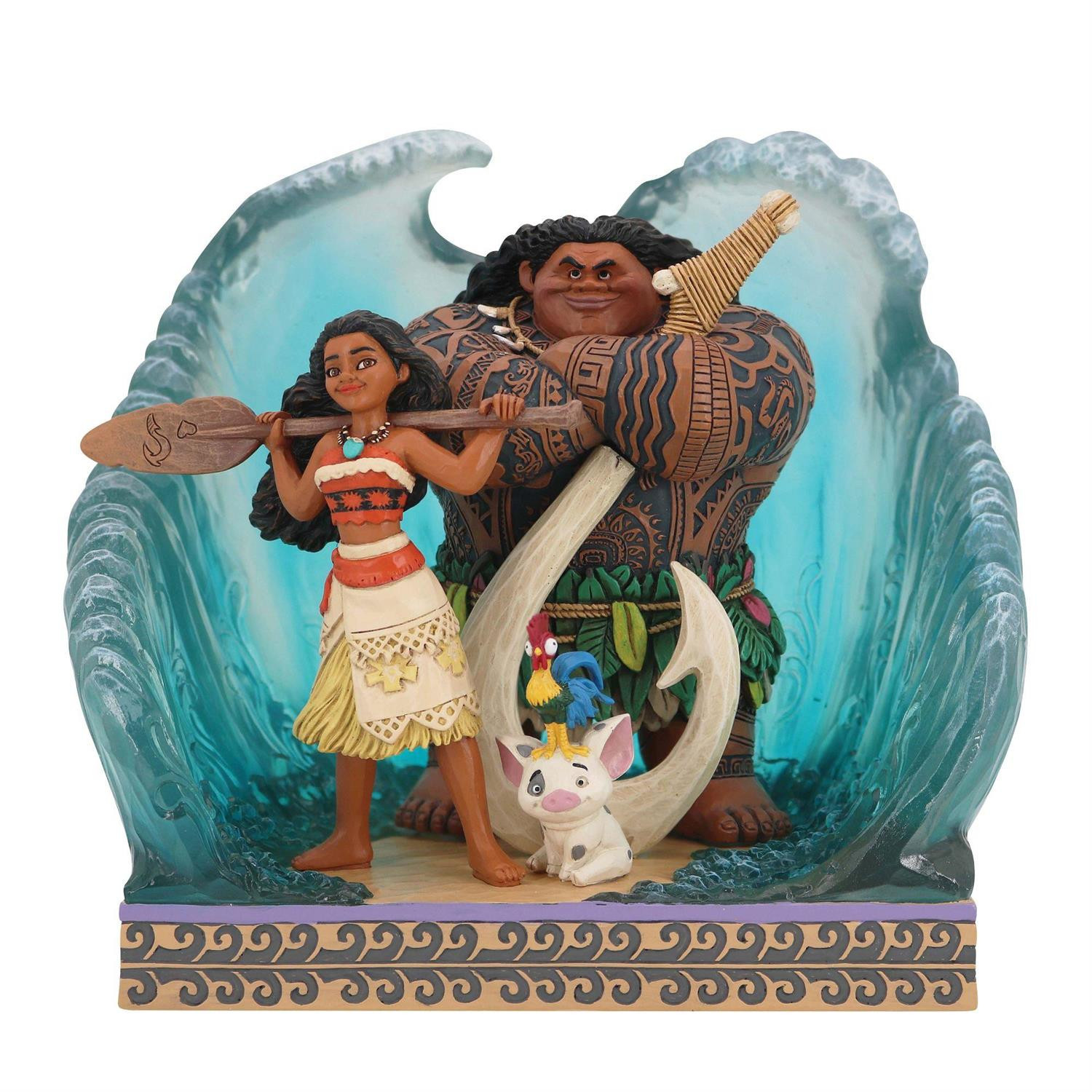 MOANA (MOANA) WAVE SCENE - DISNEY TRADITIONS