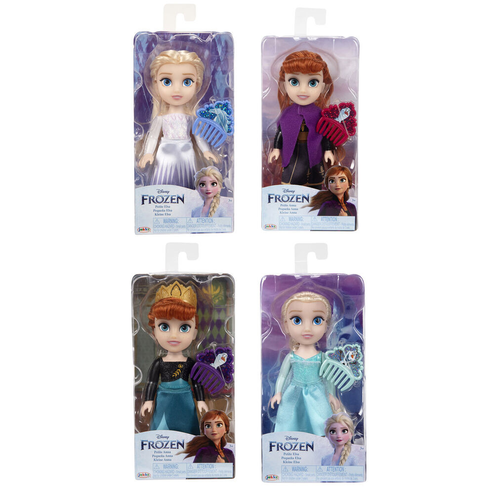 2 assorted dolls Anna and Elsa 15cm - Disney Frozen