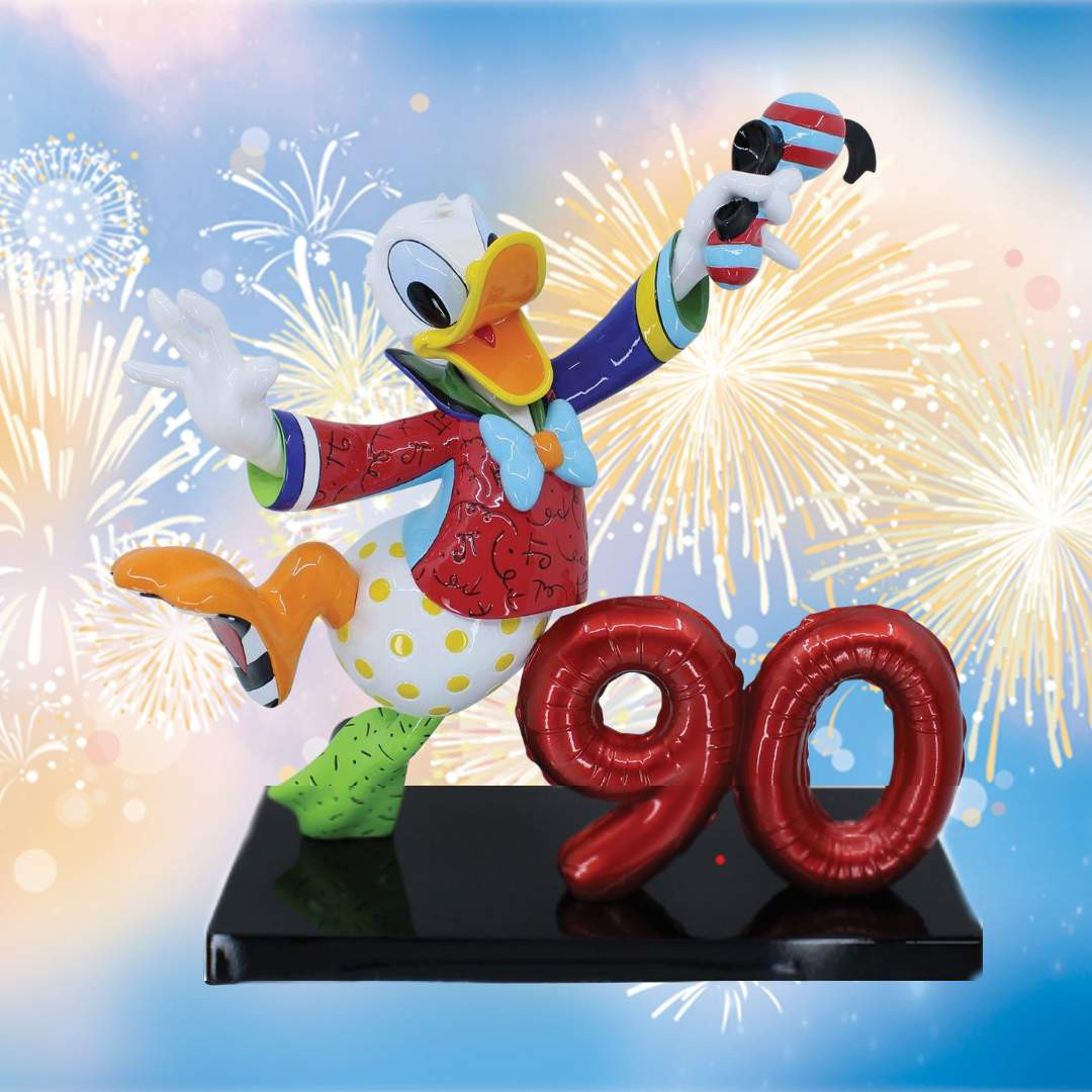 Donald Duck 90th Anniversary Limited Edition 1500 - Disney Britto