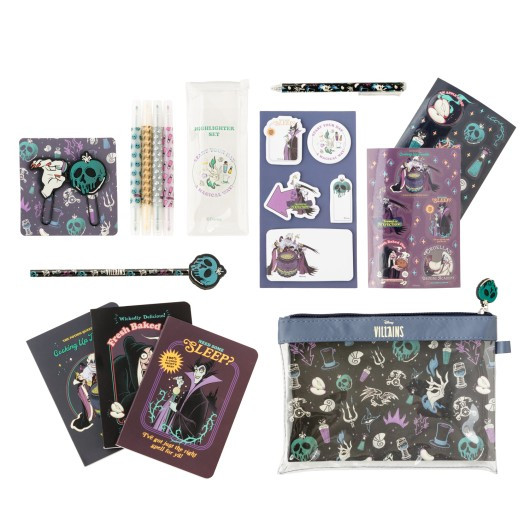 STATIONERY SET - DISNEY VILLAINS