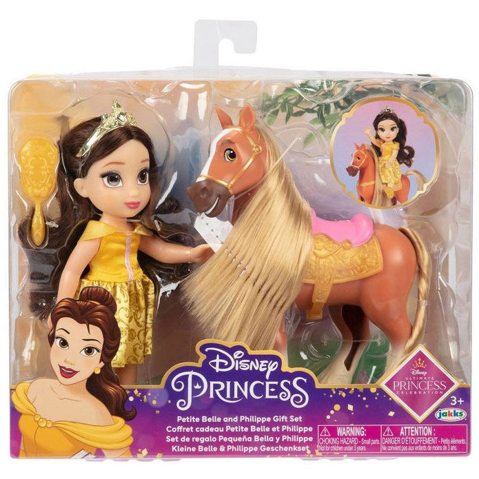 Belle + Philippe doll 15cm - Disney Beauty and the Beast