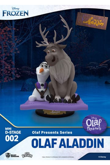 Sven and Olaf Aladdin - Frozen - Disney Mini D-Stage