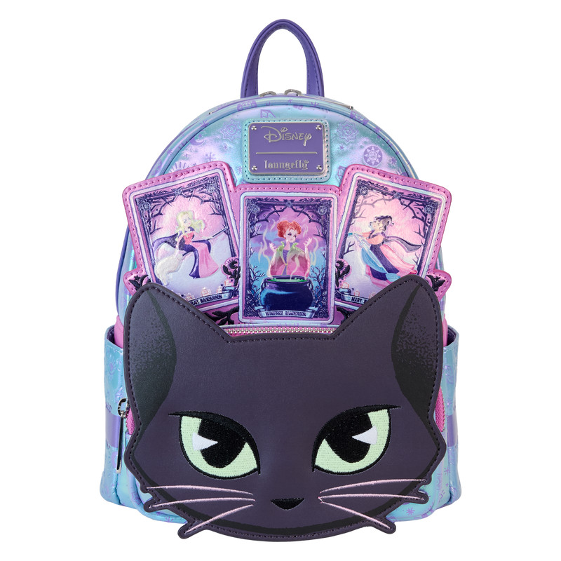 Hocus Pocus Tarot Card Binx Iridescent Mini Backpack Disney Loungefly