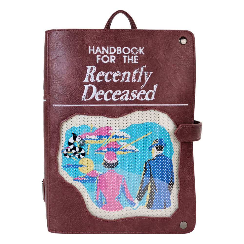 Mini backpack "Handbook for the recently Deceased Pin Trader" - Beetlejuice Loungefly