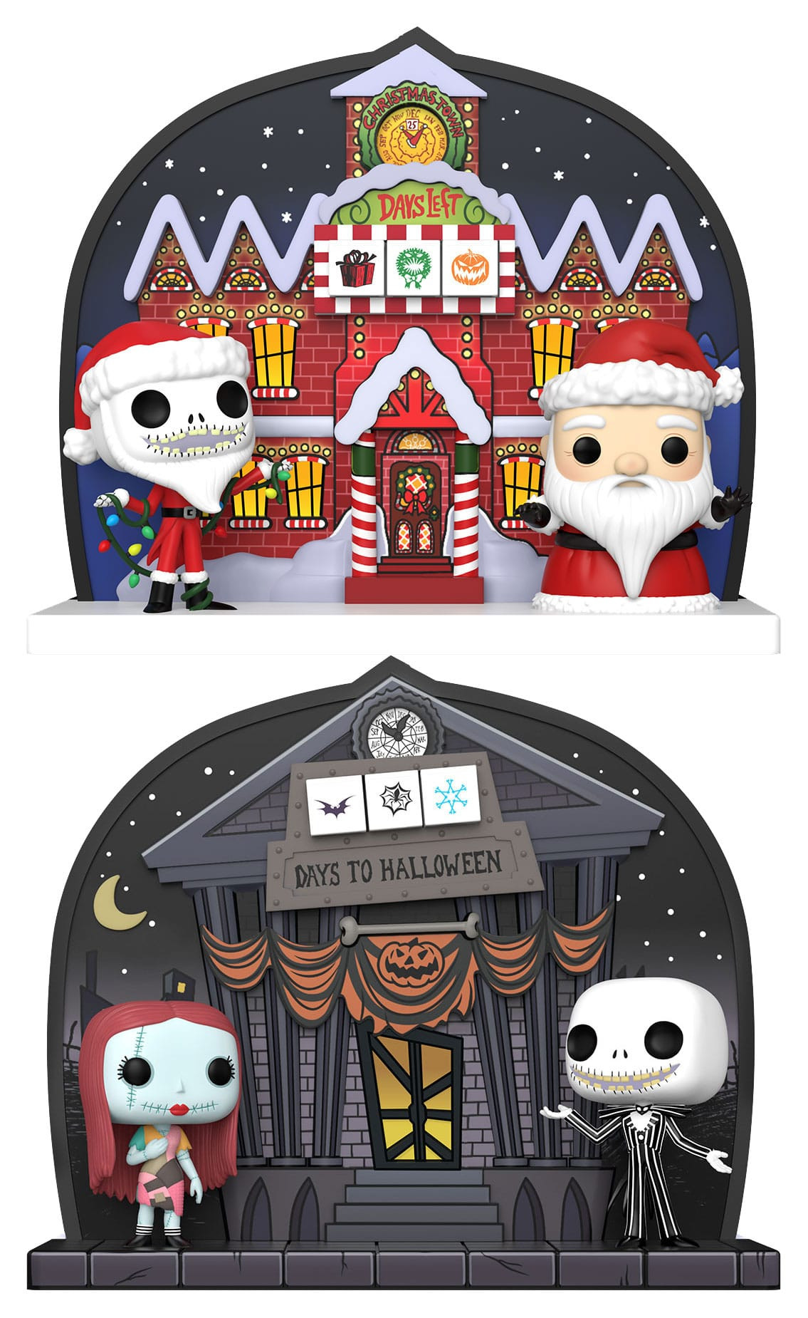 Nightmare before Christmas Pocket POP! 13 Day Countdown Dual Side Halloween Calendar