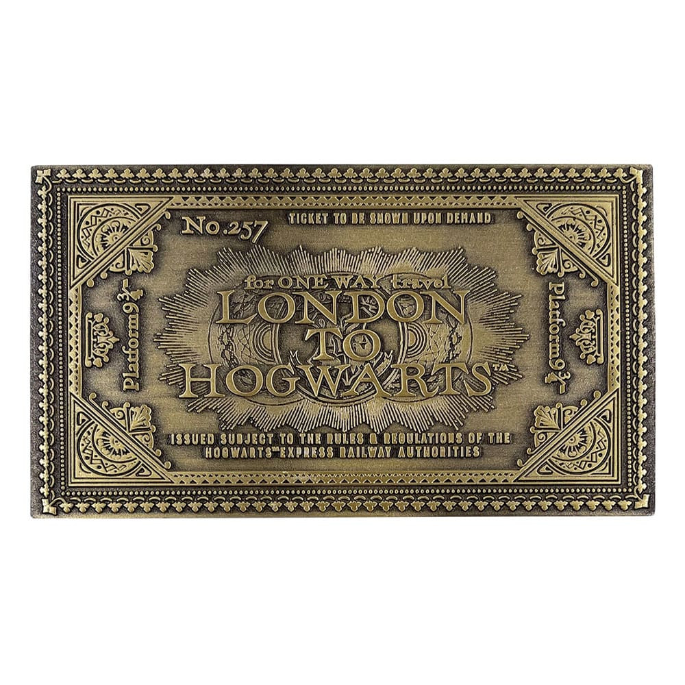 Hogwarts train ticket limited edition - Harry Potter