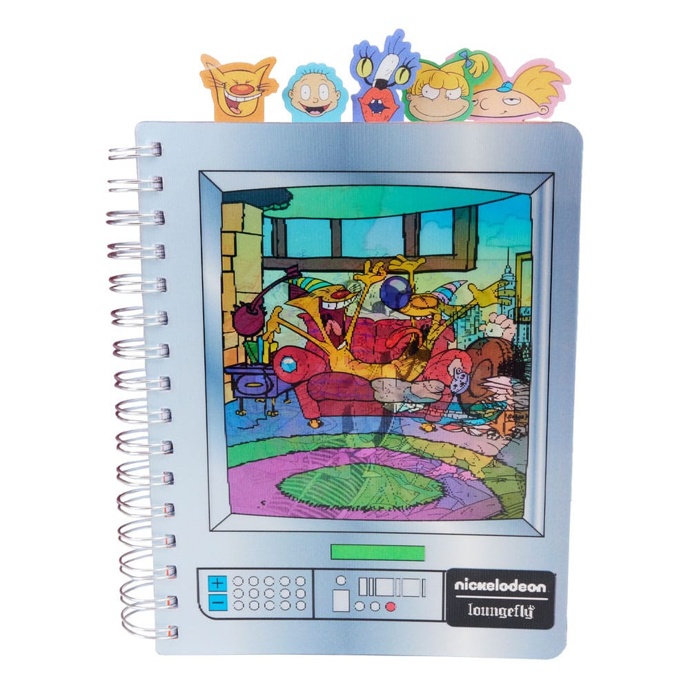 Retro TV notebook - Loungefly Nickelodeon